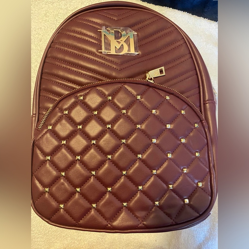 BADGLEY MISCHKA Burgundy backpack